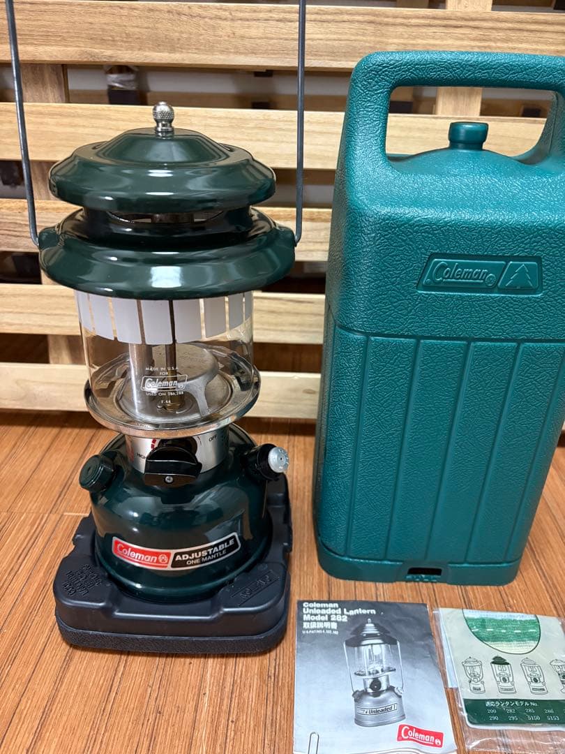 【1993年12月製】コールマン Model 286 新品グローブ・ケース付