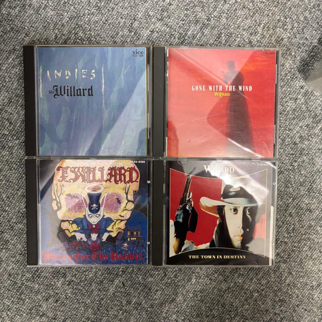 THE WILLARD CD 4枚セット 帯付き 80’s〜90’s 名盤！！！