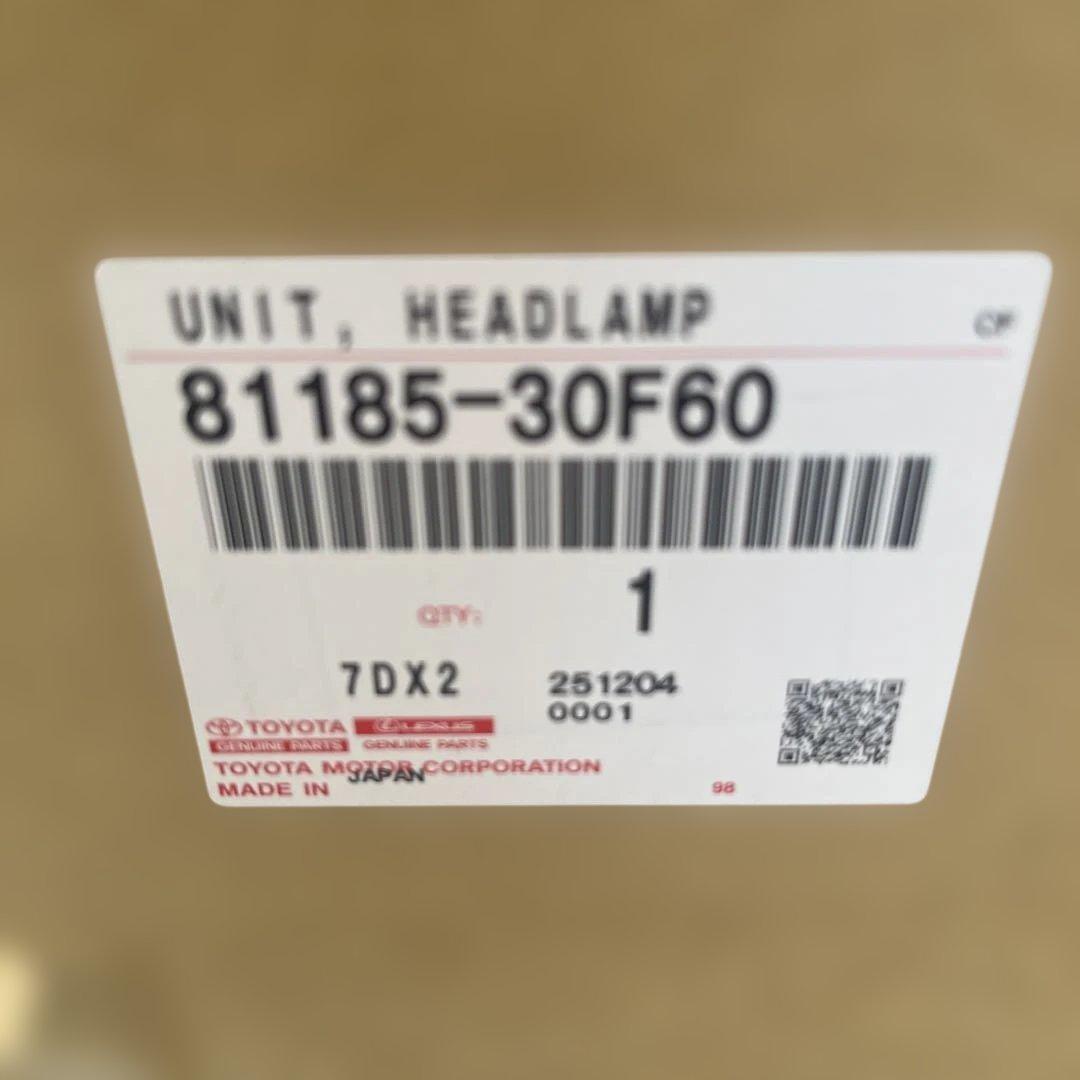 レクサスGS左中古ヘッドランプ81185-30F60