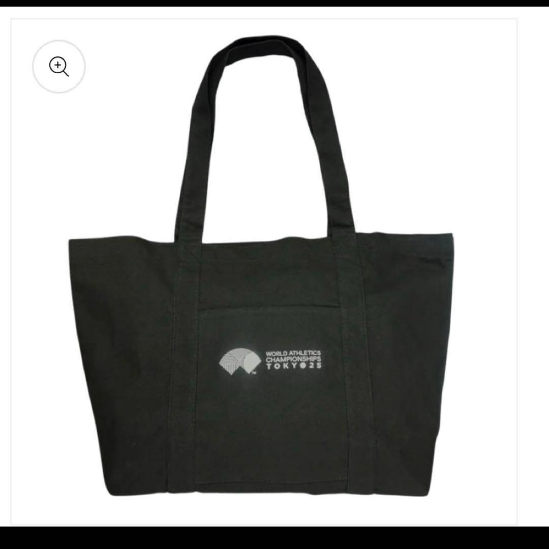 世界陸上2025 TOKYO東京大会▽公式　 トートバッグ ブラック