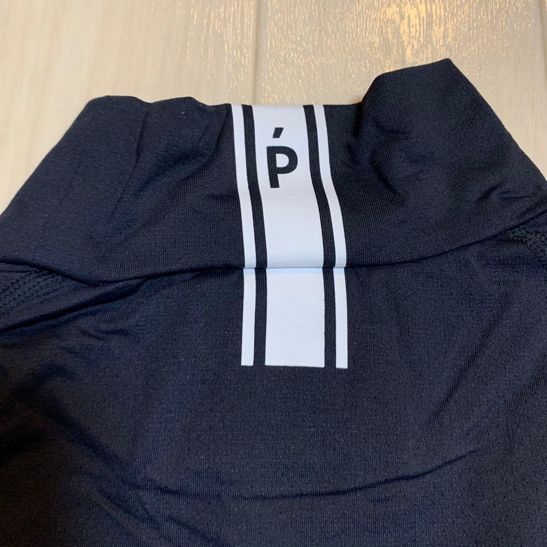 新品■14,300円【パーリーゲイツ】長袖　タートルネック　ウェア 3/S 紺