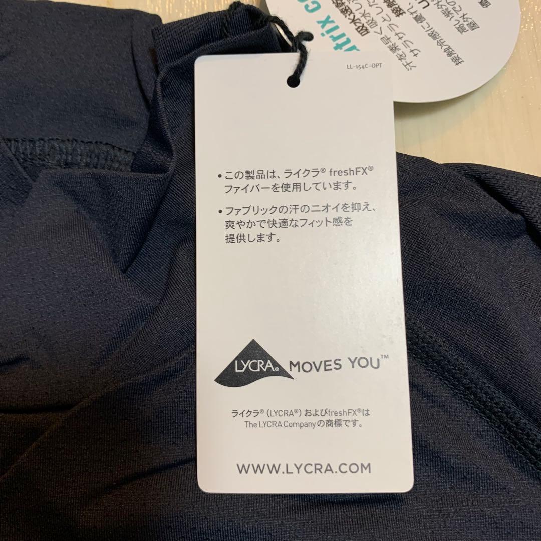 新品■14,300円【パーリーゲイツ】長袖　タートルネック　ウェア 3/S 紺