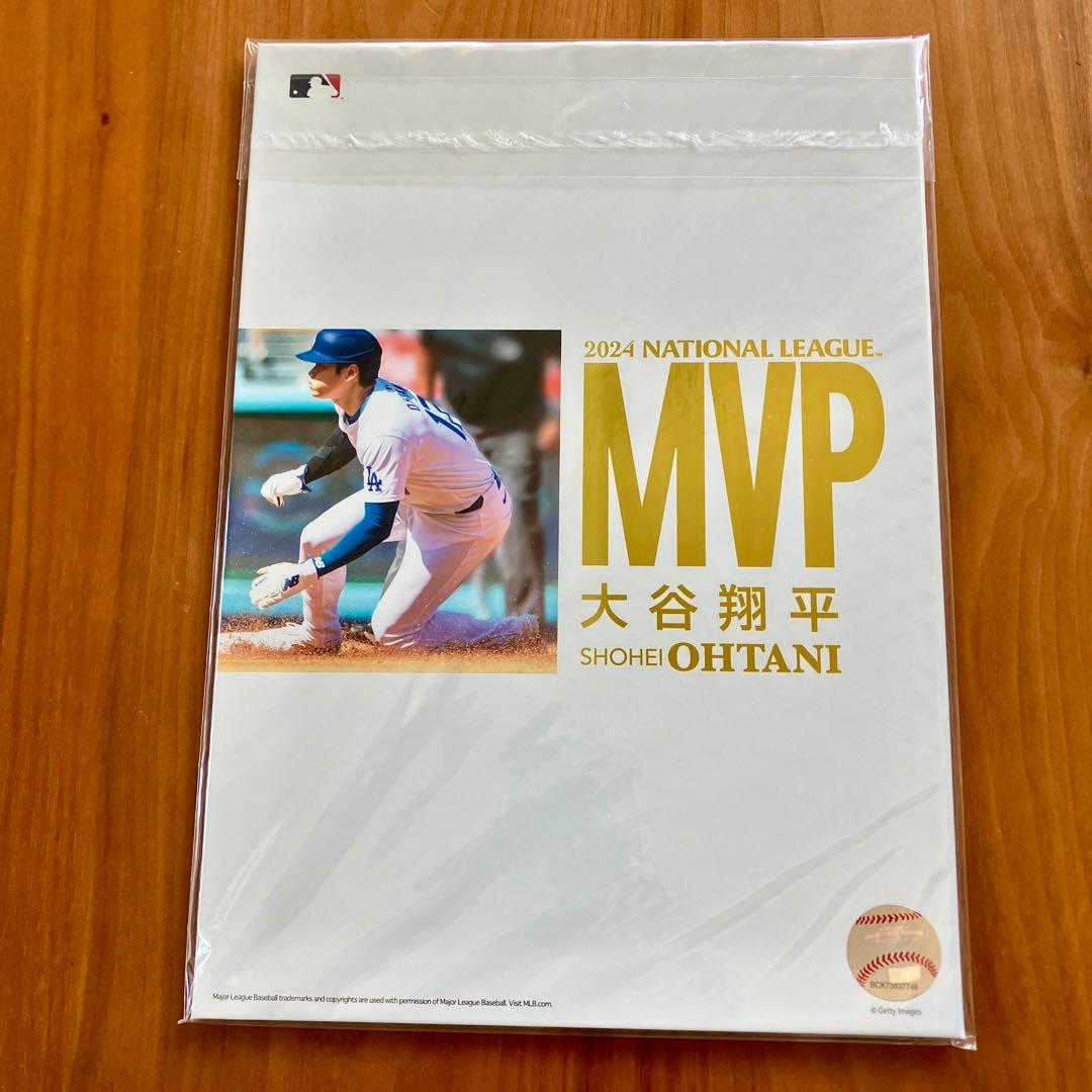 【新品】2024NL MVP受賞記念 大谷翔平 プレミアムフレーム タオルセット