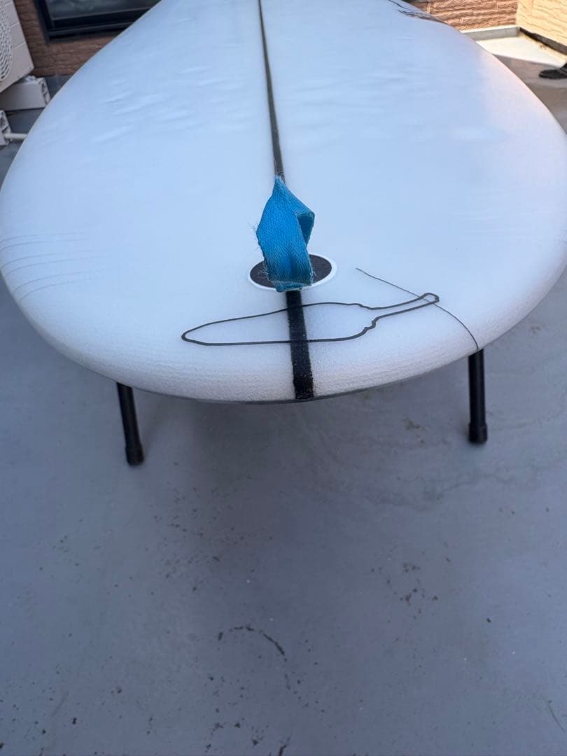 手渡し限定　福岡　サーフボード　ミッドレングス　チリ　ミディー