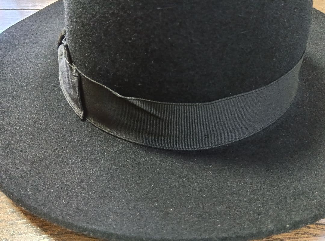 Borsalino ボルサリーノ 【美品】ラビットウールフェルト 中折れハット