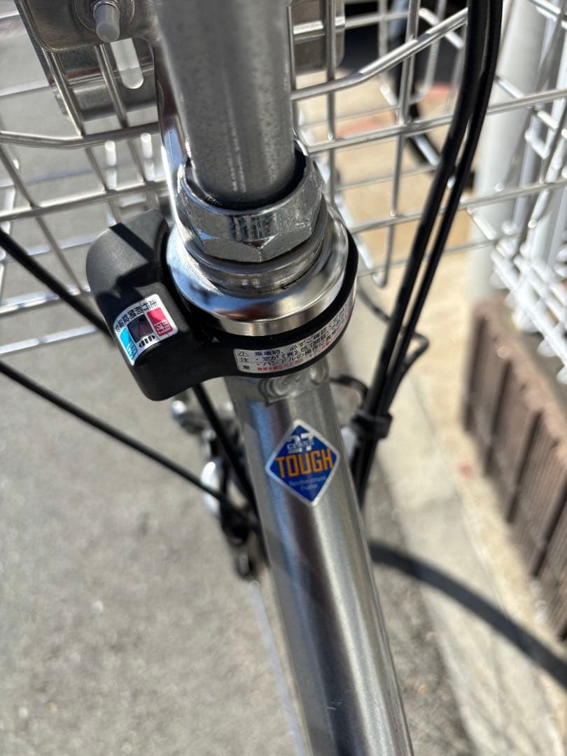 ブリヂストン 27インチ　電動アシスト自転車 8.7ah搭載 付属品多数！