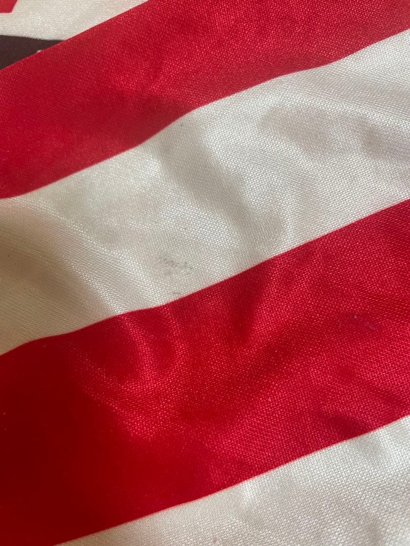 エストゥディアンテス　Olan 赤白ストライプ サッカーシャツ