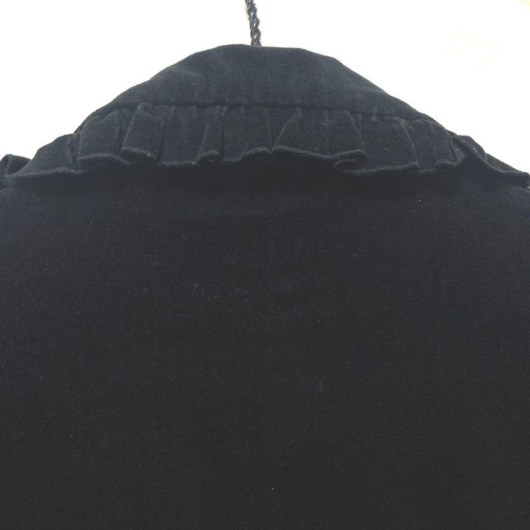 PEACE NOW ピースナウ フリル リボン ベロア ジャケット アウター