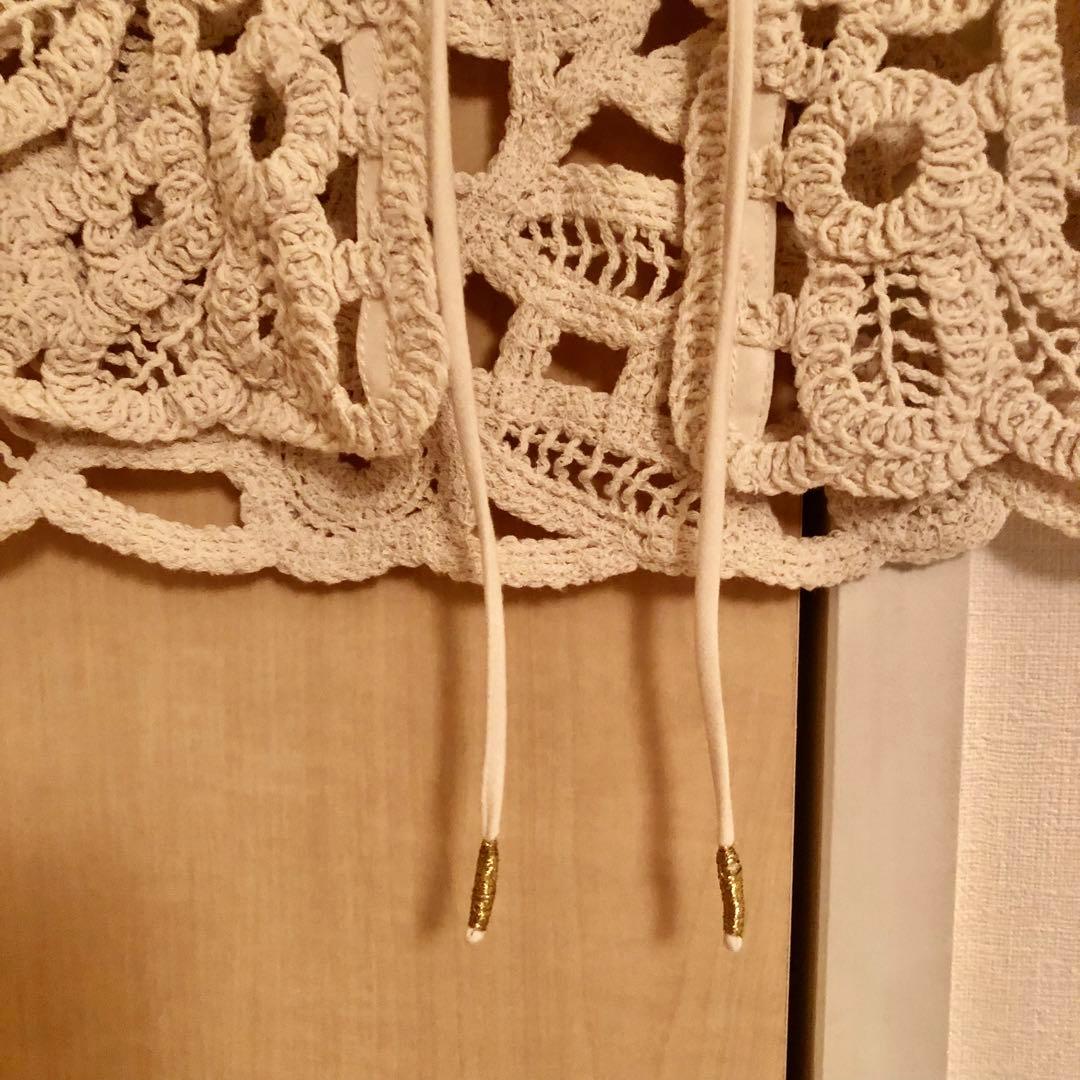 フレームワーク　コットンレースエンブロイダリーベスト framework 美品