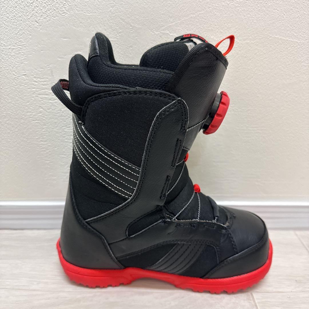 【バートン】スノーボードブーツ 子供用　22センチ　Zipline BOA 黒
