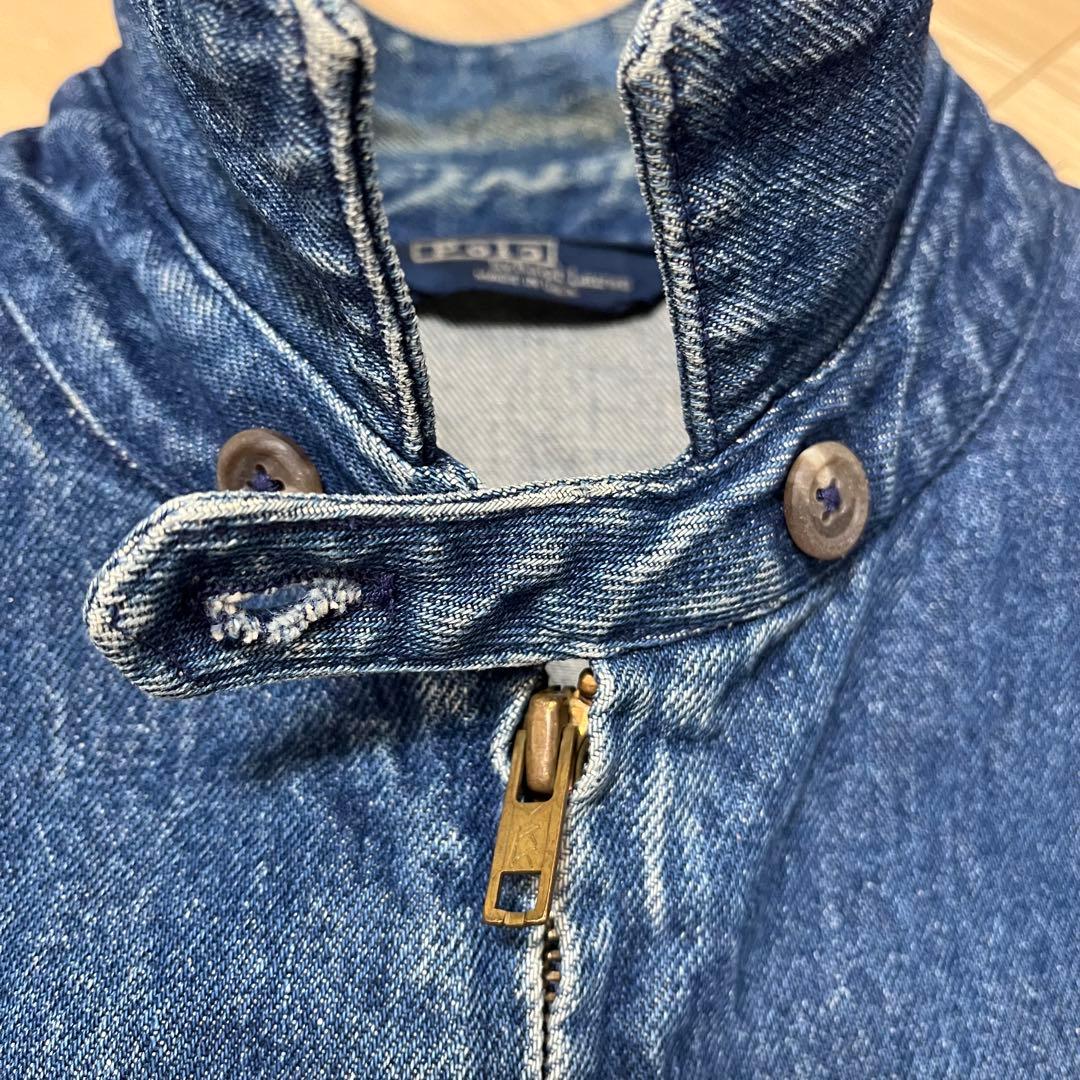 n*a様 90s ポロ ラルフローレン スイングトップ デニム L 三角タグ U