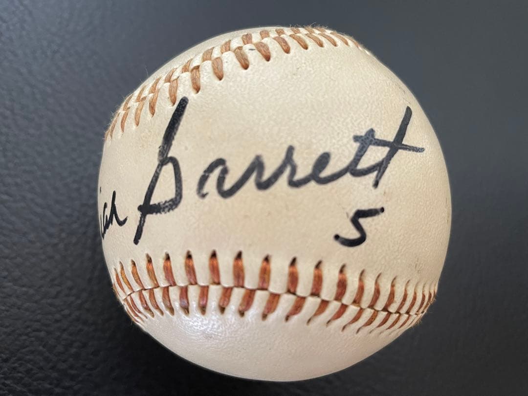 広島東洋カープ★エイドリアン・ギャレット　サインボール★1977-79