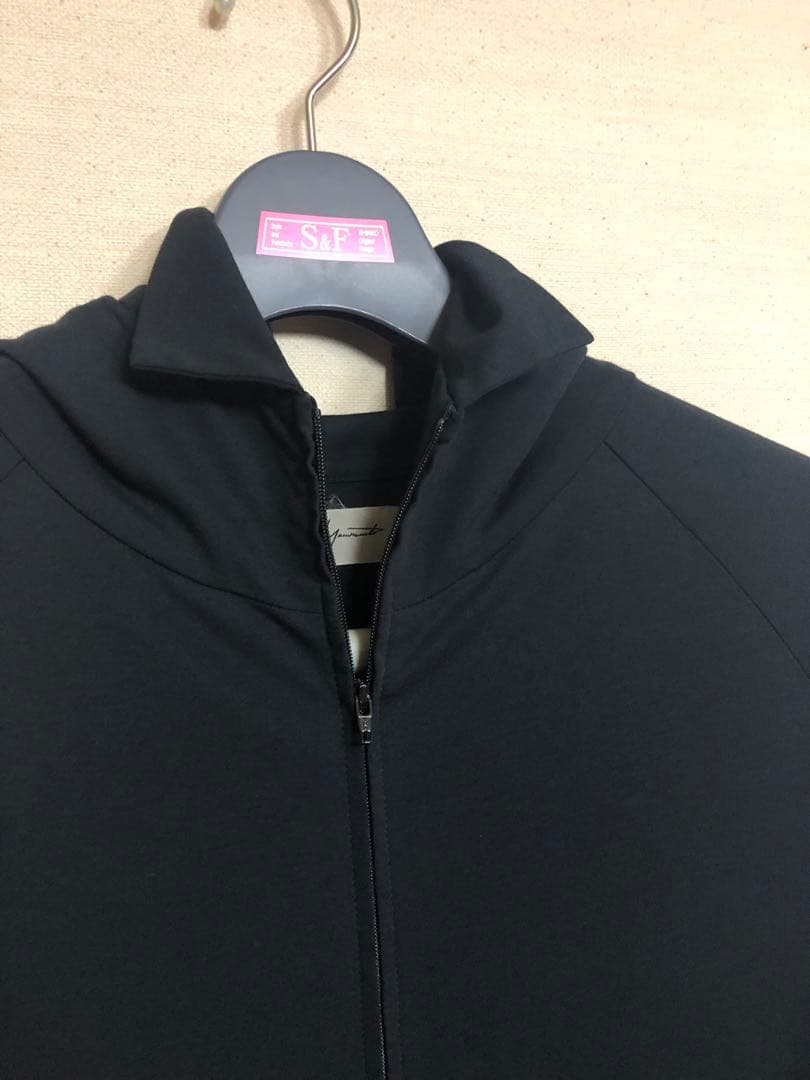 最終価格　ヨウジ　ヤマモト　ダブルジップアップパーカー　美品　黒　yohji