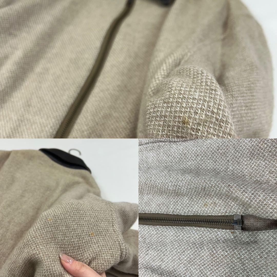 P443 美品 L クリスチャンディオール カシミヤ100% ジャケット メンズ