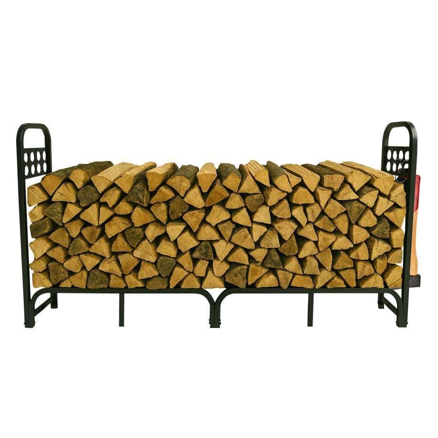 薪ラック スチール製 薪ストッカー 薪置き棚 幅200cm 耐荷重1200kg