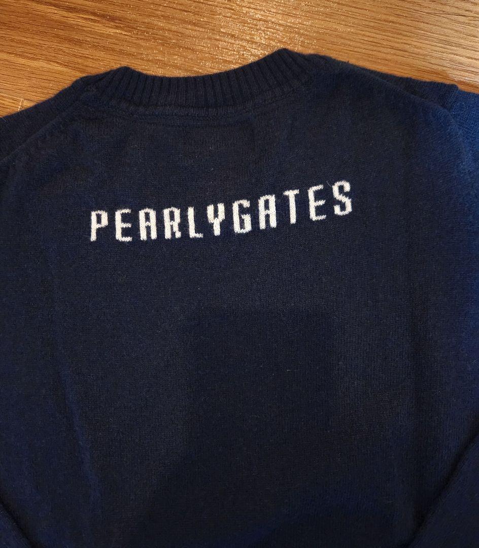 パーリーゲイツ カシミアニット ネイビー 1(M)