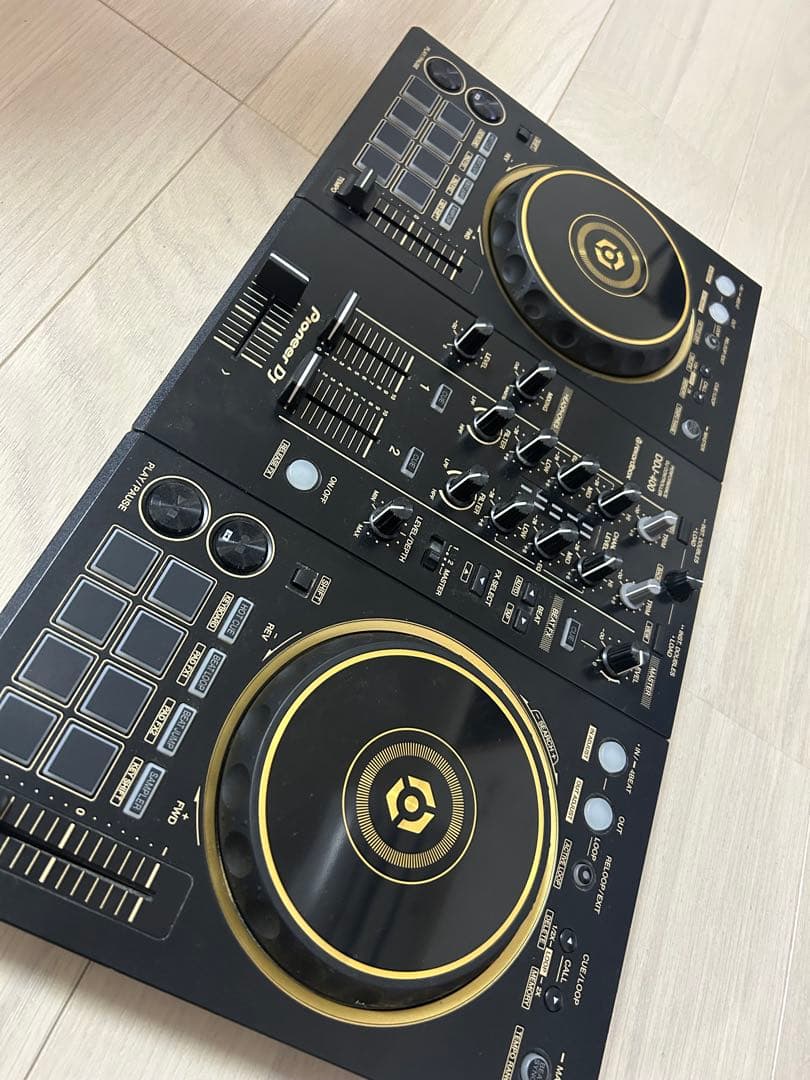 DJコントローラー 接続ケーブル付き DDJ-400-N 限定ゴールド