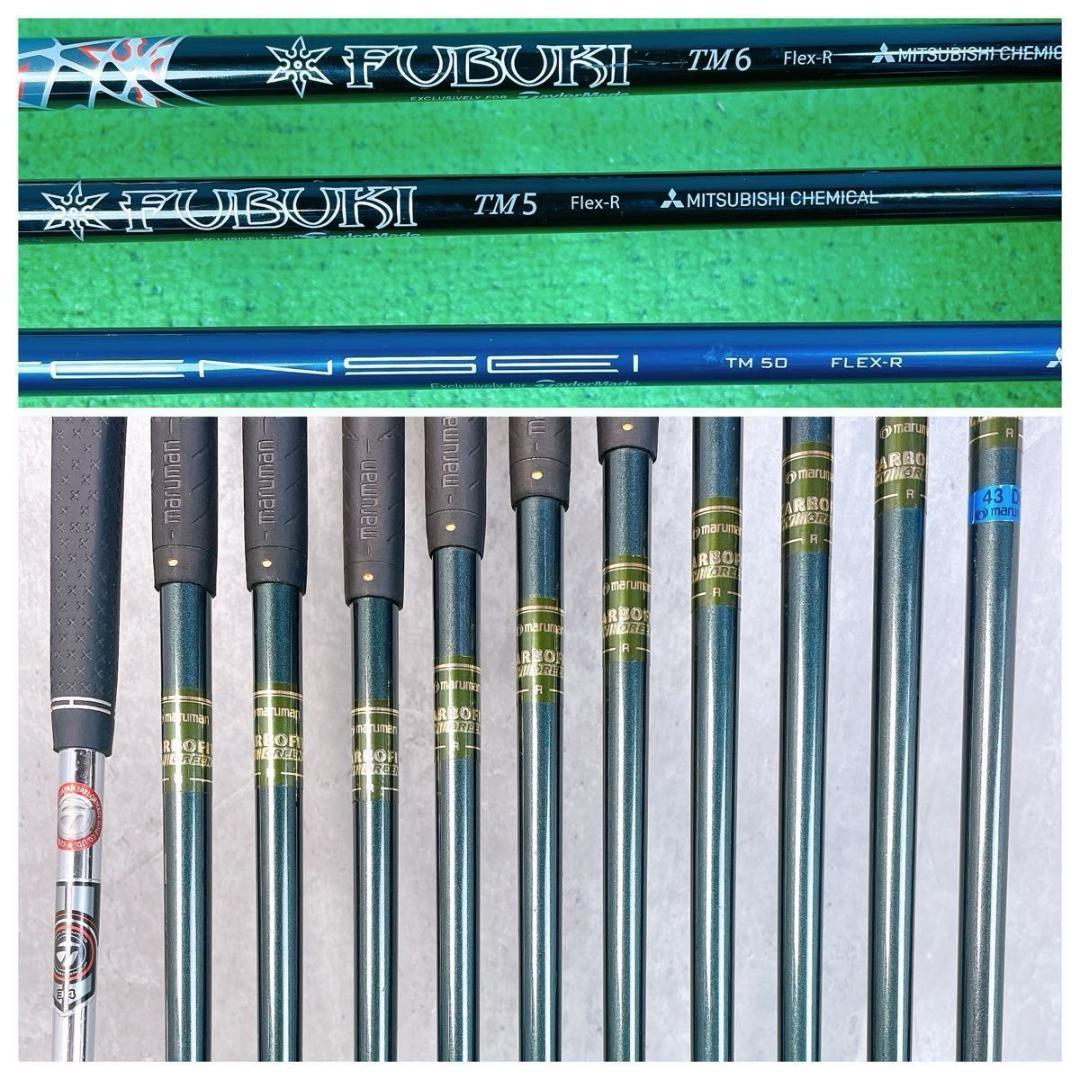 レフティ テーラーメイド M4 ゴルフクラブ メンズ セット 左打ち 14本