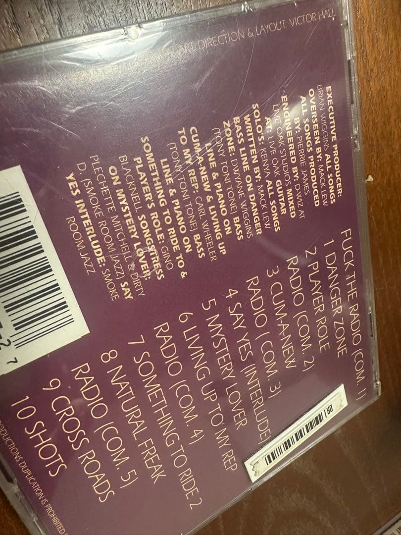 洋楽 MACK LEW LIVING UP TO MY REP CD