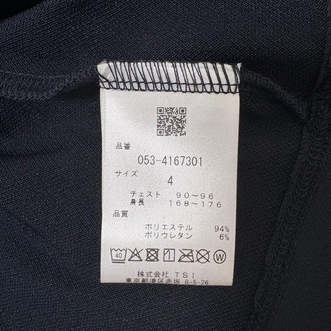 【新品】パーリーゲイツ　半袖モックネックシャツ　PGPRO ブラック　Mサイズ