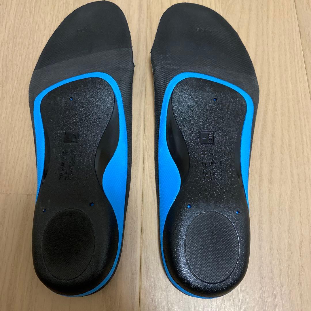 エゴザル　バッシュ　ZAMSTインソール付き グレー 25.5