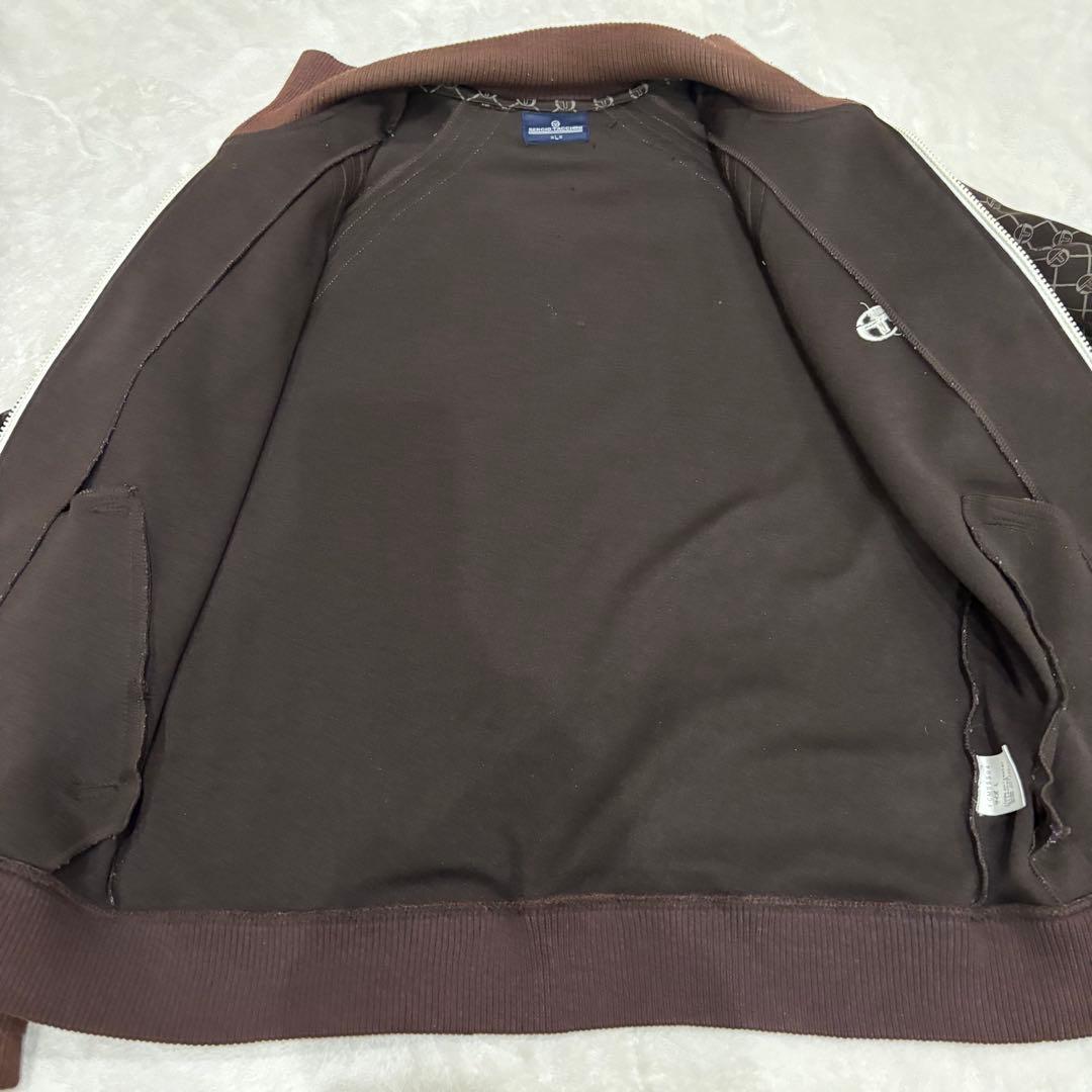 SERGIO TACCHINI トラックジャケット　ブラウン　モノグラム
