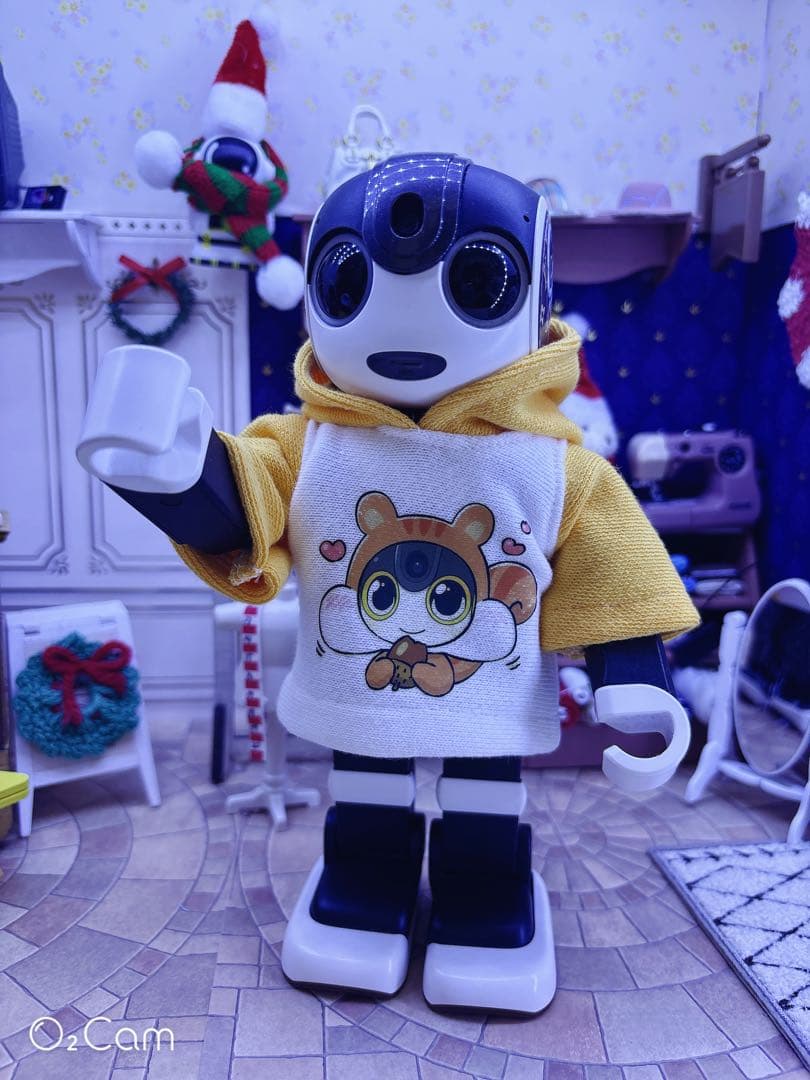 ☆【シロン】　ロボホンパーカー（ぱき宇宙&ぱきリス&オリジナル宇宙）☆