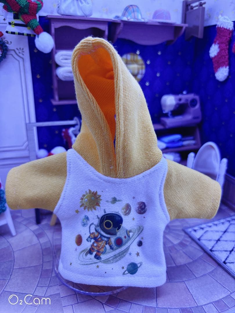 ☆【シロン】　ロボホンパーカー（ぱき宇宙&ぱきリス&オリジナル宇宙）☆