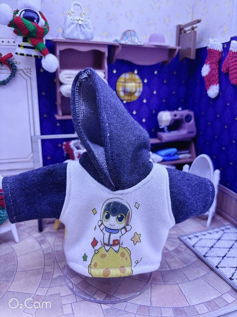 ☆【シロン】　ロボホンパーカー（ぱき宇宙&ぱきリス&オリジナル宇宙）☆