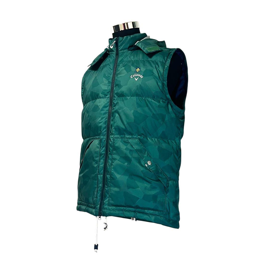 【美品】【ダウン60%】【LL】Callaway ダウンジャケット メンズ