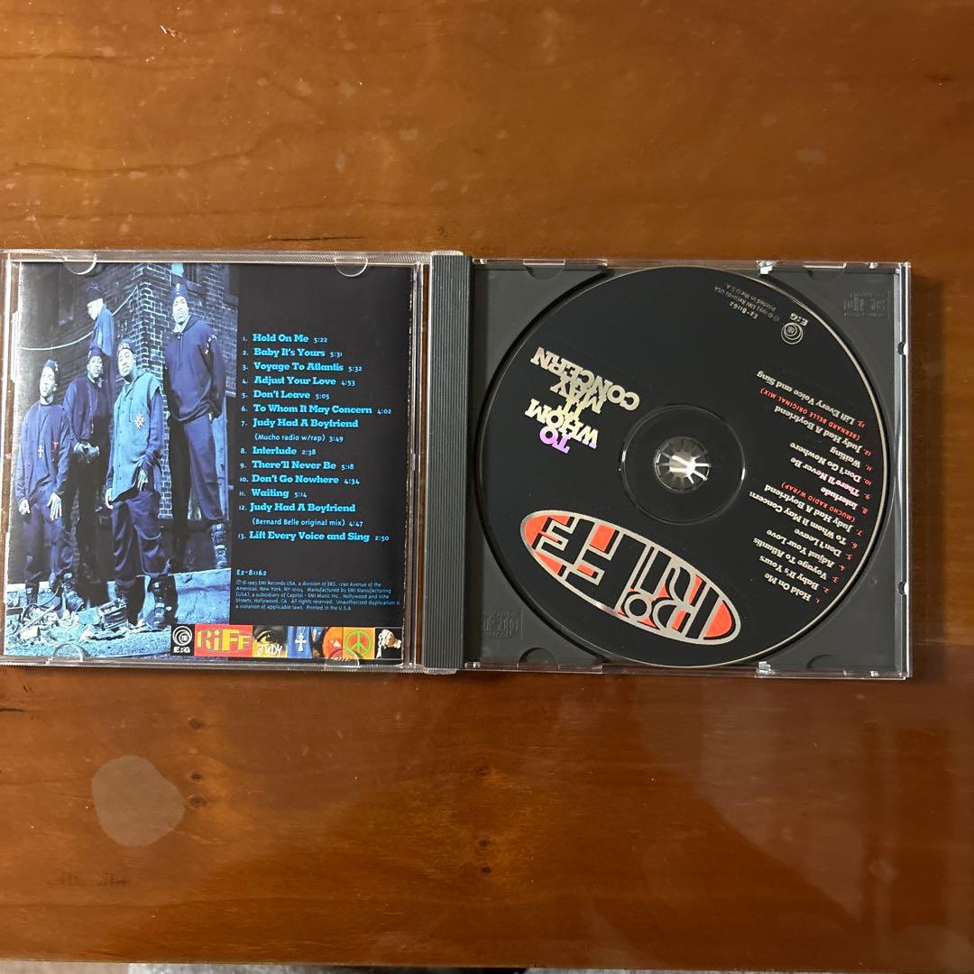 洋楽 RiFF / To Whom It May Concern