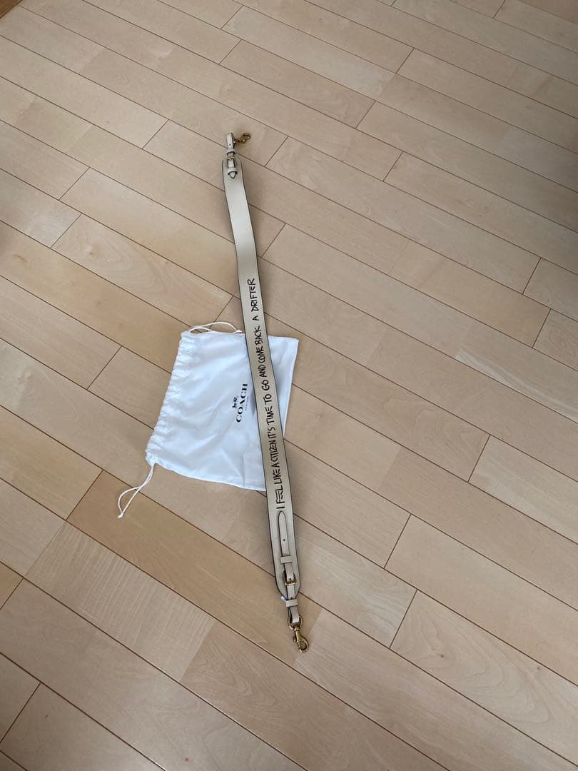 COACH バッグ用別売りショルダーストラップ　バスキアコラボ　激レア　美品