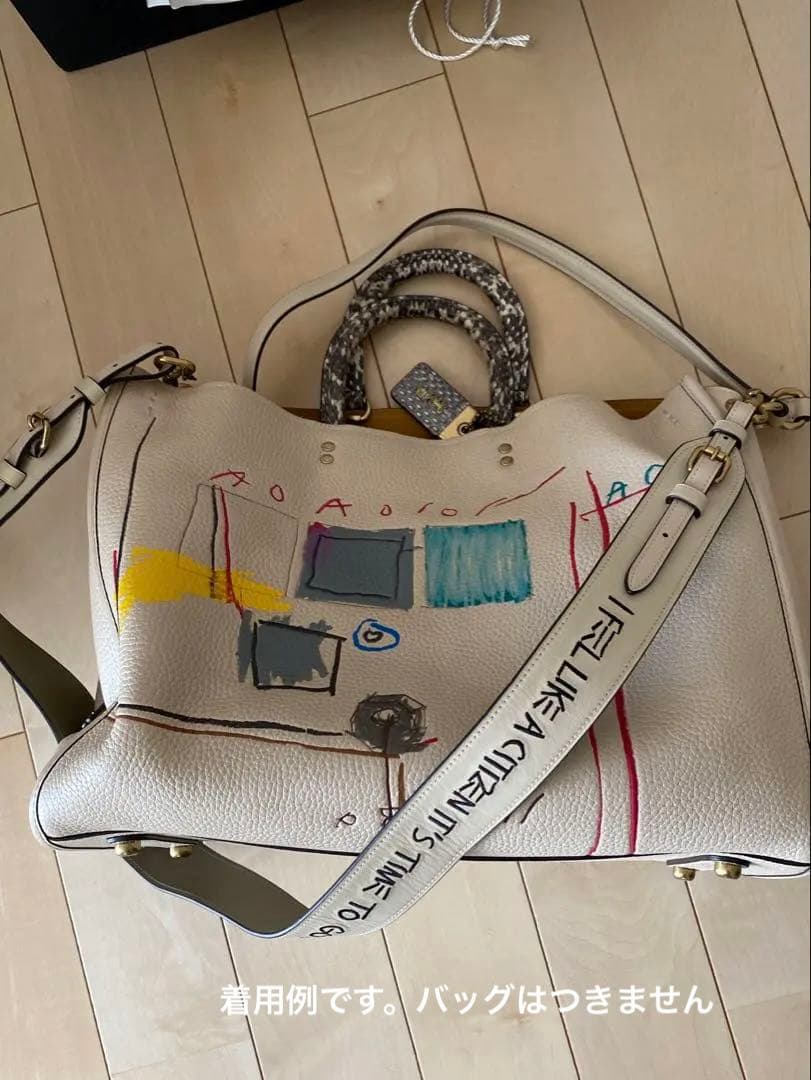 COACH バッグ用別売りショルダーストラップ　バスキアコラボ　激レア　美品