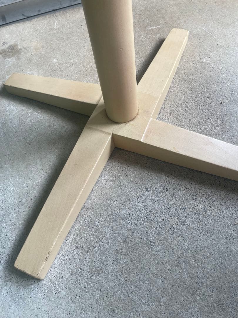 ビンテージ/秋田木工/ラウンドテーブル/カフェテーブル/丸テーブル/テーブル/⑦