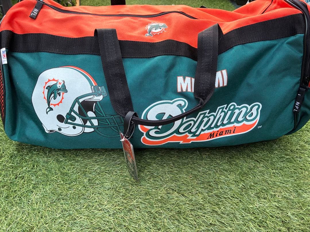 NFL マイアミ・ドルフィンズ ダッフルバッグ新品未使用 7枚