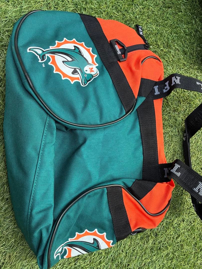 NFL マイアミ・ドルフィンズ ダッフルバッグ新品未使用 7枚