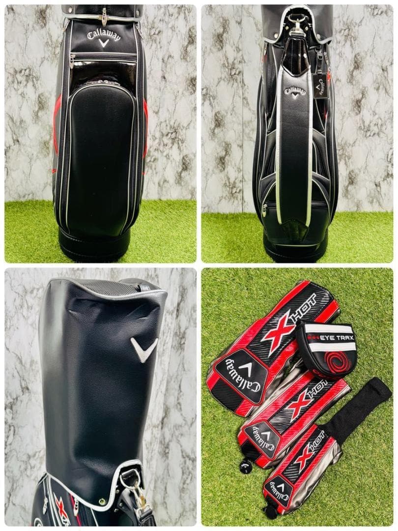 【新品未使用】初心者推奨 キャロウェイ XHOT メンズゴルフセット 10本 R
