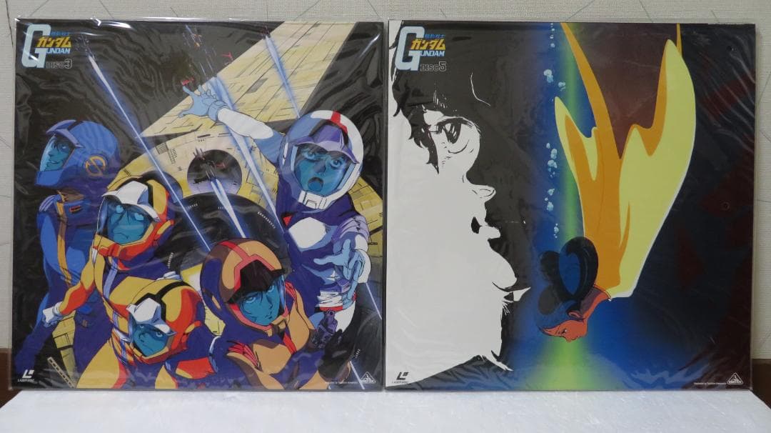 機動戦士ガンダムＴＶ版ＬＤメモリアルBOX　Part.1&2セット　ＬＤ12枚組