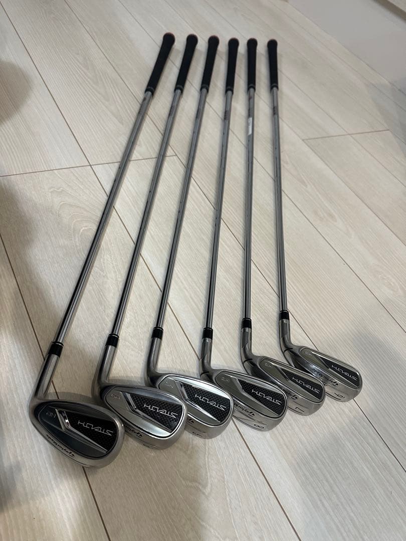 ステルス　アイアンセット　6〜P、S 6本　テーラーメイド