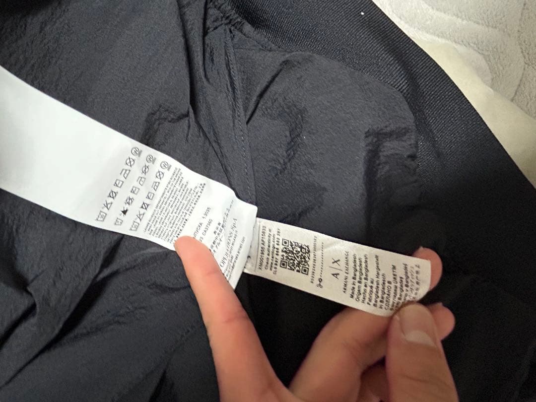 Armani Exchange ダークブルー デニムジャケット