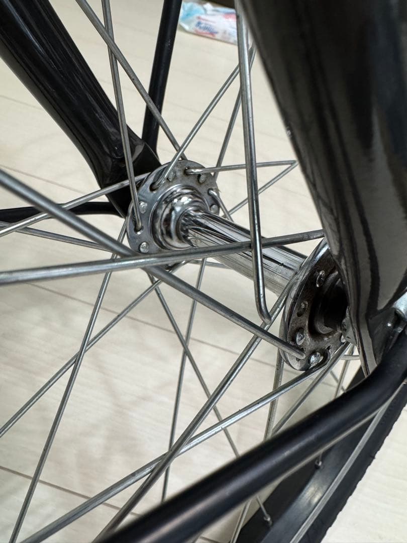 ブリヂストン　ビッケ(bikke) 22インチ子供用自転車(ダークグレー)