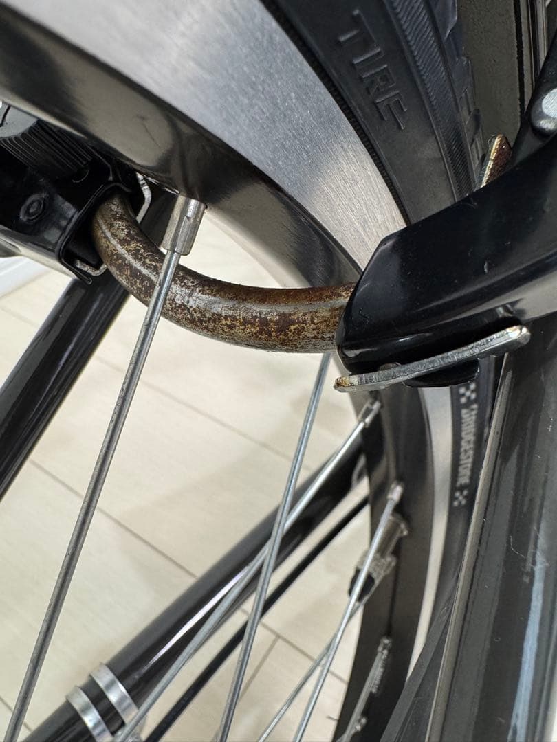 ブリヂストン　ビッケ(bikke) 22インチ子供用自転車(ダークグレー)