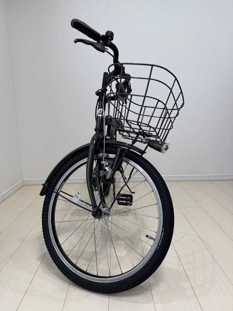 ブリヂストン　ビッケ(bikke) 22インチ子供用自転車(ダークグレー)