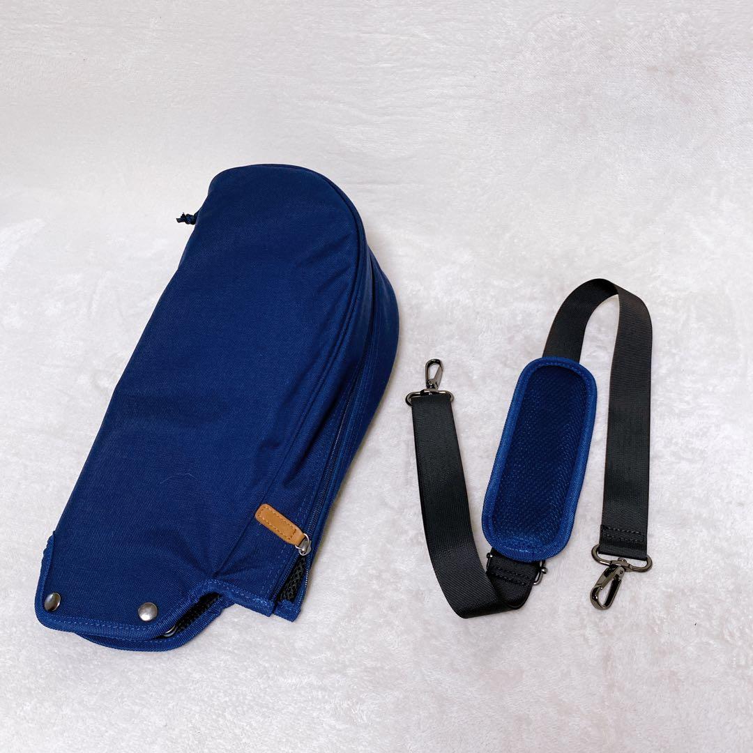 未使用級　YUPPY QUOKKA　セルフスタンドバッグ　クラブケース　ネイビー