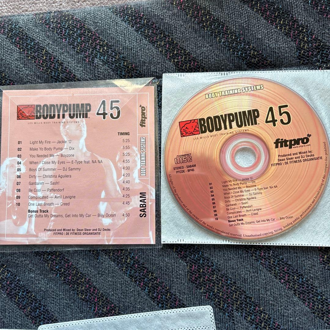 レズミルズ　ボディパンプ　40番台CD