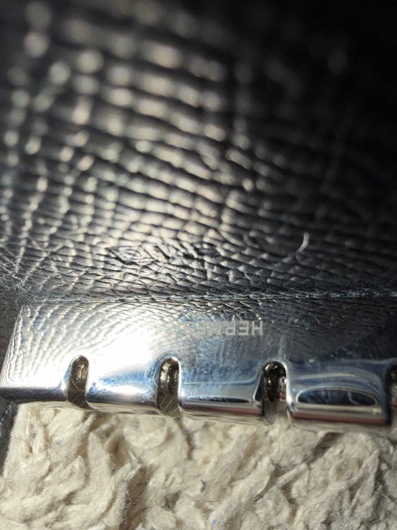 HERMES ベアン ４連　キーケース　エルメス　ブラック