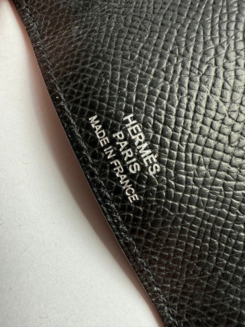 HERMES ベアン ４連　キーケース　エルメス　ブラック