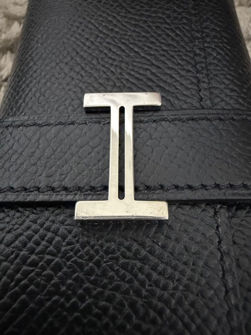 HERMES ベアン ４連　キーケース　エルメス　ブラック