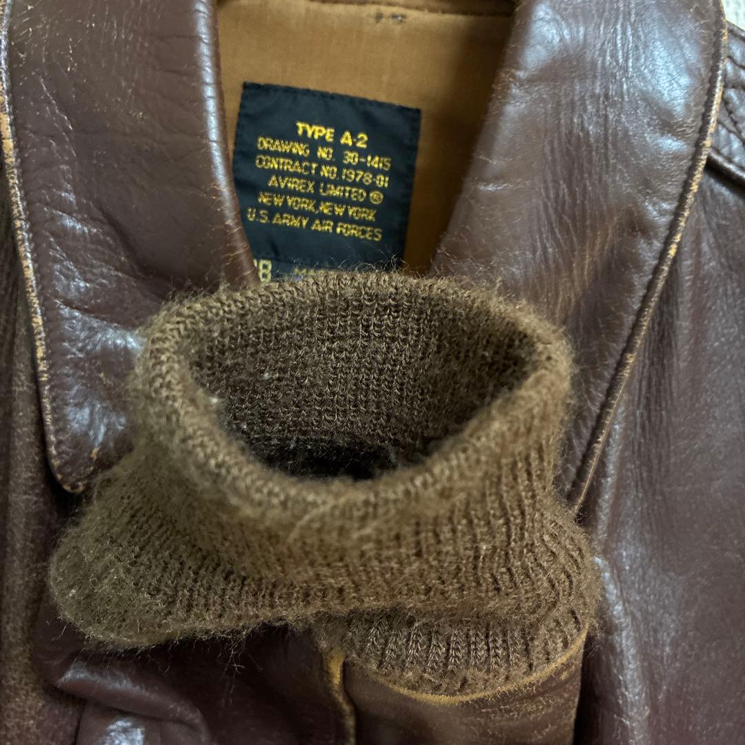 AVIREX A-2 ホースハイド 38