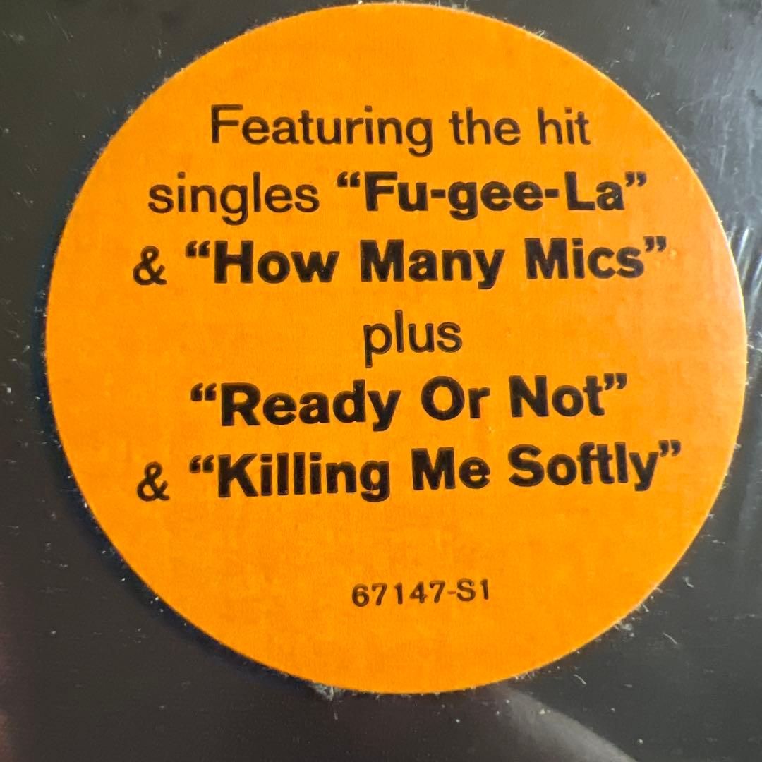 US 1996 プレス 2LP Fugees The Score